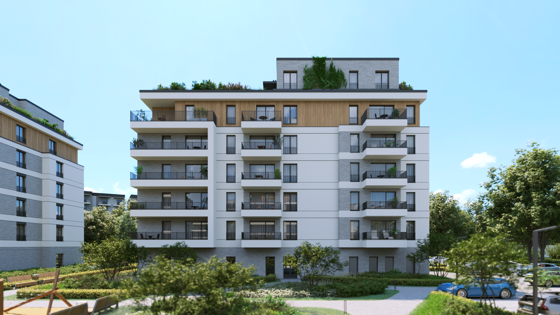 Zielone Tarasy — widok 1